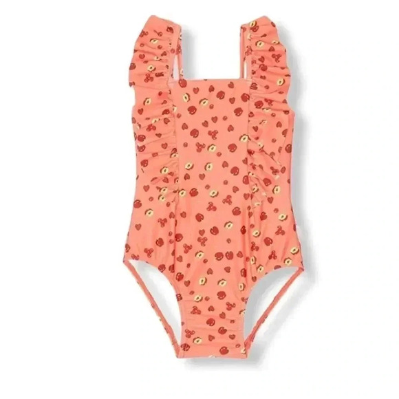 Seafolly Girls' Frill Front Tank One Piece Swimsui